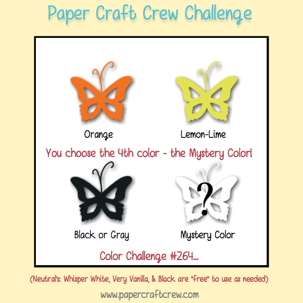 Color Challenge for Paper Craft Crew 264