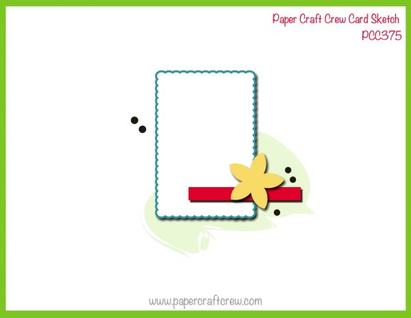Paper Craft Crew Horizontal Sketch Challenge PCC375