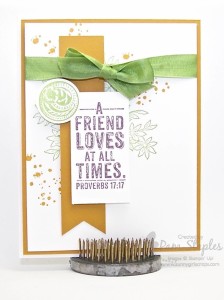 Paper Craft Crew Card Sketch #149 design team submission by Pam Staples. #stampinup #papercrafts #pamstaples #sunnygirlscraps