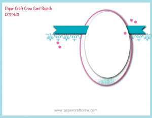 Paper Craft Crew Sketch Challenge PCC341