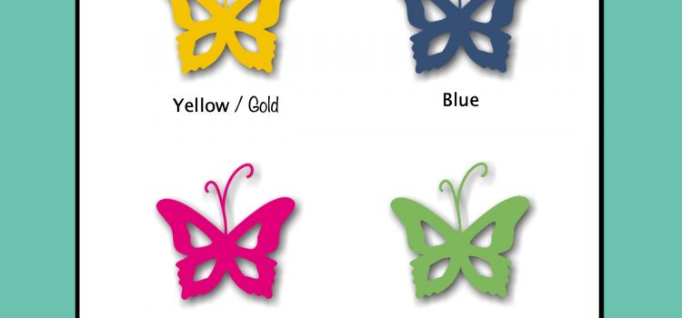 Color challenge using Yellow, Blue, Bright Pink, Bright Green.