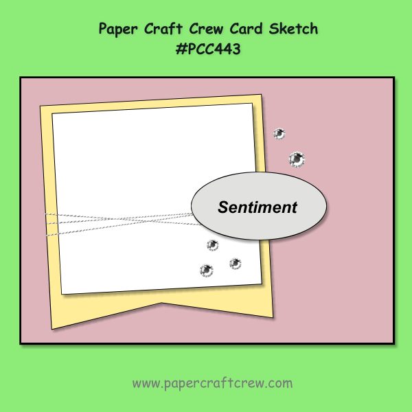 PCC433: Horizontal Sketch Challenge - Paper Craft Crew Challenges